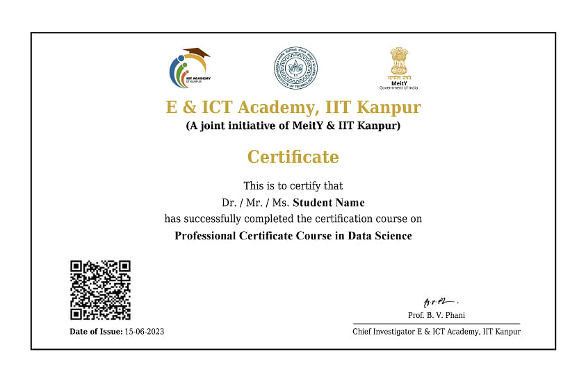 Best Data Science Course In India - E&ICT Academy, IIT Kanpur